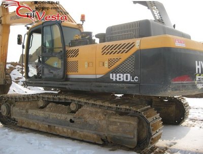 Гусеничный Экскаватор Hyundai R480LC , 2010 года