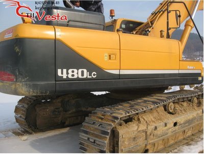 Гусеничный Экскаватор Hyundai R480LC , 2010 года