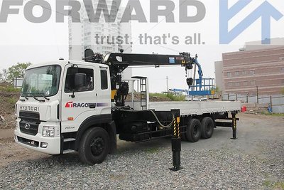 Hyundai HD 250 Кран - манипулятор (HIAB 270T, 10t), 2013г.