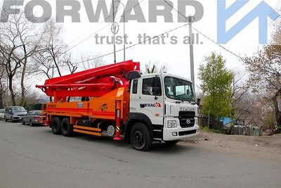 Hyundai HD 250 KCP42RX170 (Бетононасос)