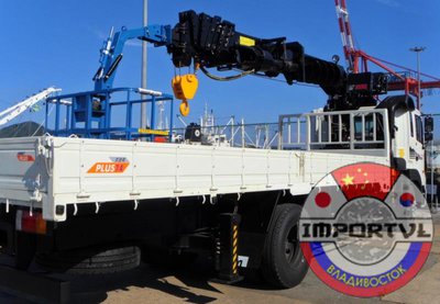 HYUNDAI HD 170 КМУ Hiab 190TM+бур