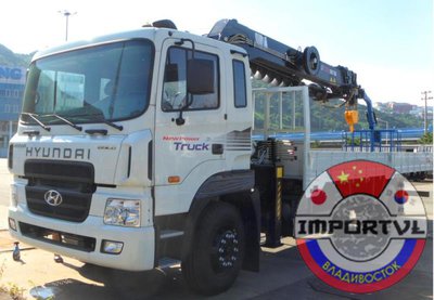 HYUNDAI HD 170 КМУ Hiab 190TM+бур