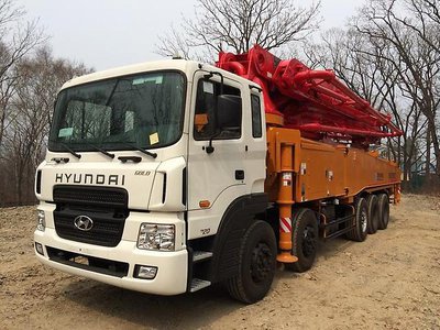 Hyundai HD 320 Dong Yang DMC 55XRZ Автобетононасос