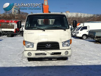 Эвакуатор Hyundai HD78 с КМУ