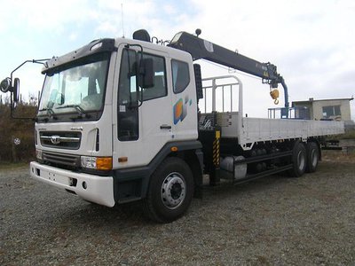 Daewoo Novus (15,5тонн) с КМУ HIAB 190 (7тонн)