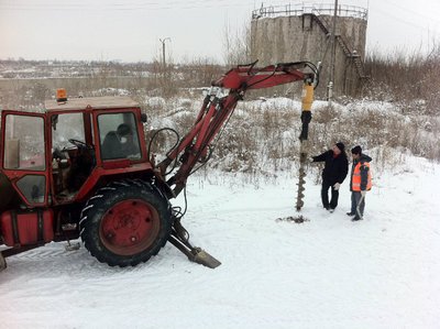 Бур Drd-6 (Англия) на экскаваторы-погрузчики 5-9 тонн