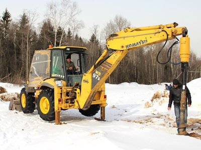 Бур Drd-6 (Англия) на экскаваторы-погрузчики 5-9 тонн