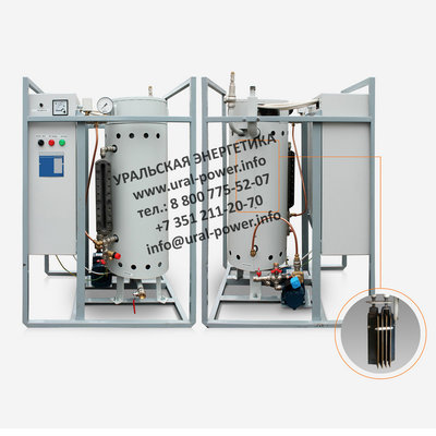 Электрический парогенератор промышленный 100 кг/ч.