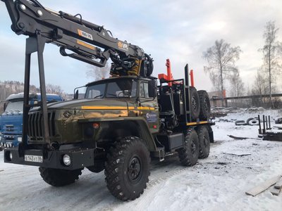 Лесовозы Урал ЯМЗ-238, Евро 0 капремонт 2019 г.в. с новыми манипуляторами 