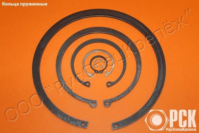 Кольца пружинные по ГОСТ из стали 65Г,60С2А,нержавейки.