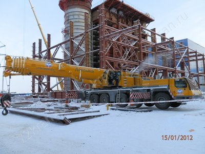 Аренда автокрана LIEBHERR LTM-1400 г/п 400 тонн