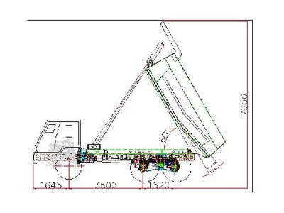 Карьерный самосвал DONG FENG EQ3486, 2012 год