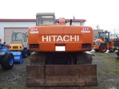 Колесный экскаватор Hitachi  EX100WD-3