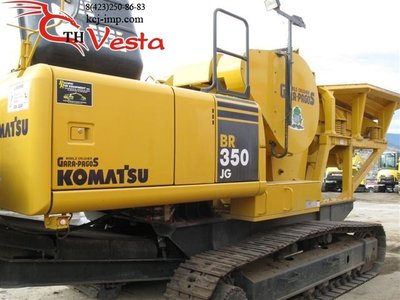 Продаётся щековая дробилка Komatsu BR350JG-1 2003 года.