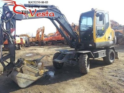 Продается экскаватор Volvo EW55B 2009 год .