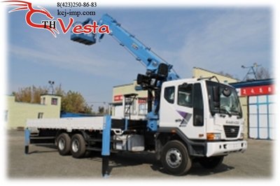 Продается крановая установка Dong Yang SS2725LB(10т) на базе  грузовой машины Hyundai HD260 2012г.