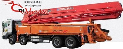 Продается автобетононасос Dong Yang DMC43XR Mechatronics  2012 год