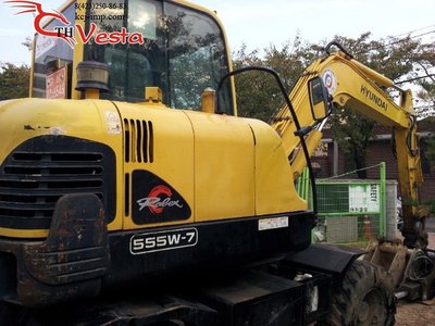 Продаётся Мини Экскаватор Hyundai R555W-7 2005 год