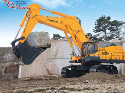 Продаётся Гусеничный Экскаватор Hyundai R1200-9, 2013 года выпуска.