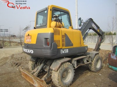 Продаётся Колёсный Мини Экскаватор Volvo EW55B , 2005 года