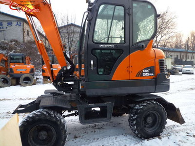 Продаётся Колёсный Мини Экскаватор Doosan DX55WA, 2011 года