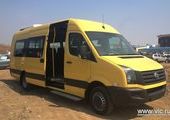 Новые муниципальные автобусы Volkswagen Crafter поступили во Владивосток