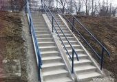Работы по замене лестниц ведутся во всех районах Владивостока