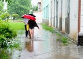 Улицы Арсеньева затоплены из-за проливных дождей