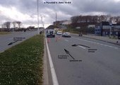 Во Владивостоке мопед протаранил Лексус