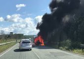 Под Находкой после столкновения легкового автомобиля с автобусом погибла семья